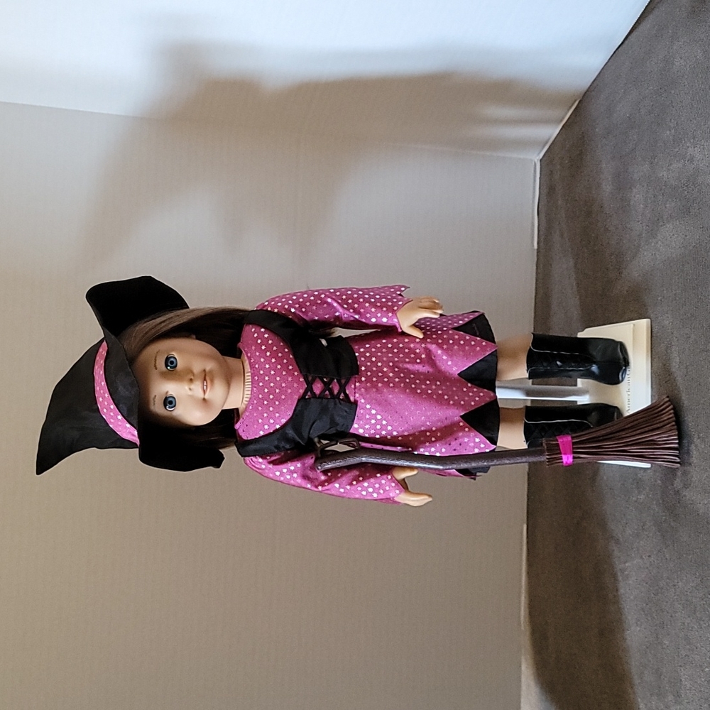 American girl doll Halloween witch costume